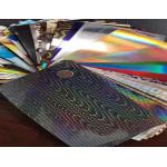 Waterproof Holographic Heat Transfer Foil Sheets Eco Friendly Materials