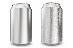 China Sleek 250ml Blank Aluminum Soda Cans Soft Drinking With Customized Shape supplier