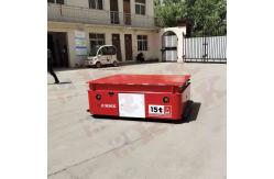 China 15 Tons Steerable Trackless Transfer Car For Material Handling supplier