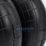 Double Convoluted Rubber Air Spring Cross Reference Ridewell 1003586943C