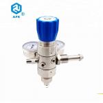 Made in China dual stage argon gas pressure regulator with compression fittings for sale