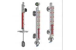 China Measuring Range 3 - 19m Magnetic Float Level Meter Sensor supplier