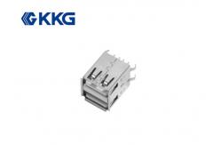 China Vertical Straight Plug Usb 3.0 Female Connector Double Layer Long Body supplier