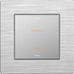 UK Smart KNX Wall Switch , 6 Gang Panel Light Switch Connecting Room Control for sale