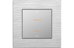 China UK Smart KNX Wall Switch , 6 Gang Panel Light Switch Connecting Room Control supplier