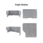 Anti-Noise 100% Recyclable Polyester Fiber Pet Acoustic Desk Panel for Office