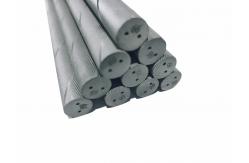 China High Hardness Finest Carbide Spiral Rod / Tungsten Threaded Rod With Double Hole supplier
