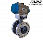 6 Inch 10 Inch Flanged Pneumatic Butterfly Valve Stainless Steel for sale