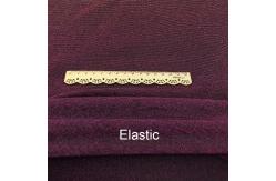 China Striped Elastane Metallic Sequin Fabric 110-150gsm Lurex Jersey Fabric For Skirt supplier