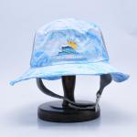 Breathable Sport Surf Bucket Hat Waterproof Fishing Surfing Cap With Chin Strap for sale