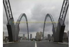 China Heavy Duty Bailey Structural Steel Bridge Strong Quakeproof Steel Arch Bridge supplier
