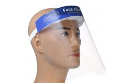 China Anti Fog Disposable Protective Face Shield PET Spatter Prevent Protection supplier