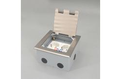 China Stainless Steel Changeable Ground Socket Outlet Box supplier