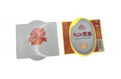 China Clear Waterproof Label For Bottles Self Adhesive Eco Friendly  WINE  Labels supplier