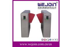 China Security Lane 900mm Card Reader Flap Barrier Gate Swing Gate Turnstile supplier