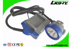China Explosion Proof LED Mining Cap Lamp With 6.6Ah Rechargeable Li - Ion Battery supplier