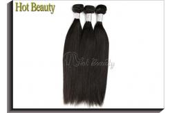 China Unprocessed Virgin Peruvian Hair Extensions Silk Straight Style CE SGS supplier