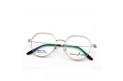 China Fad IP Plating Β Titanium Glasses Frame For Men And Women 66337 supplier