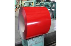 China 26 Guage 1500mm Width Prepainted Galvalume Steel Coil For Roofing Material supplier