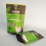Laminated Film VMPET SGS Resealable Food Packaging Bags 110mic For Tea / Nuts for sale