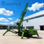 12ton Spider Crawler Crane with 1 Year Warranty Diesel Engine & AC Motor and Hydraulic Expansion Outriggers for Construction for sale