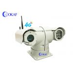OKAF 4G Anti Shock Vehicle Roof PTZ IP Camera RS485 Control for sale