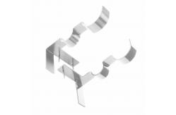 China Traditional Design Style Hang Curtain Rod Holders Conveniently Tap Into Window Frame supplier