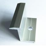 High Intensity  End Clamp For Solar Roof Mounting System With Anodized Surface for sale