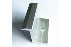 China High Intensity  End Clamp For Solar Roof Mounting System With Anodized Surface supplier