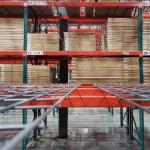 American Teardrop Pallet Shelving Customized Steel Warehouse Storage Pallet Rack