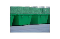 China 2CBM - 50CBM Mobile Skip Bin Trailer Easy To Move And Load supplier