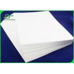 200 - 400g One Side Coated Glossy  Ivory Paper For Makng Packing Box for sale