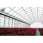 Commercial Prefab Structure Modular Tunnel Plastic Film Greenhouse For Agriculture Farming for sale