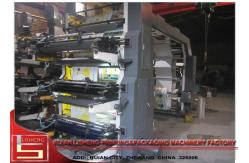 China 4KW Multi - colour water ink flexo printing machine for paper printing supplier
