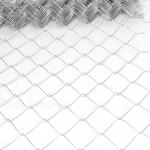 6ft 7ft 8ft 12gauge Wire Galvanized Chain Link Fence Roll Chain Link Fence for sale