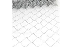 China 6ft 7ft 8ft 12gauge Wire Galvanized Chain Link Fence Roll Chain Link Fence supplier