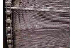 China Pvc Coated Movement Conveyor Belt Wire Mesh Length 1m supplier