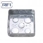 1.2mm Electrical Conduit Boxes Metal Wall Double Gang Conduit Box for sale