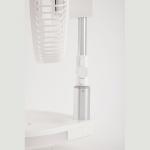 4 Wind Speed USB Rechargeable Fan Portable Height Adjustable Foldable Oscillating Fan for sale