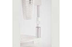 China 4 Wind Speed USB Rechargeable Fan Portable Height Adjustable Foldable Oscillating Fan supplier