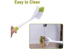 China 3 Pack Kitchen Scrub Brushes Long Handle For Dish supplier