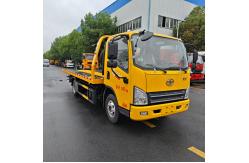 China Customized 4x2 FAW 8Tons Tow Wrecker Truck With Landing Wrecker Truck Body supplier