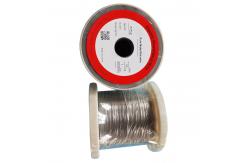 China Pure Nickel Flat Wire Vacuum Melting Processing 0.1 X 1.2 Mm supplier