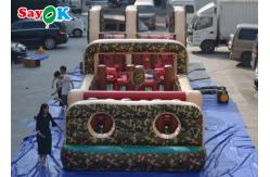 China EN14960 PVC Bouncer Inflable Obstacle Course Puncture Proof supplier