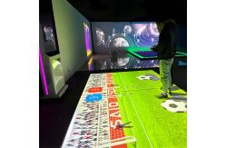 China Physical Funny Games Mobile All-in-one Interactive Floor Game Projection System supplier