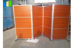 China Office Room Division Folding Partition Walls With Wheels For Hotel Space Dividing supplier