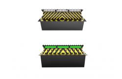 China 3.75KW 120 Tons Press Buffer Hydraulic Rising Bollards supplier