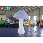 Stage Inflatable Lighting Decoration , 2m Polyester Inflatable Mushroom With 16 Colors LED Lights Changing for sale