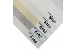 China Skylight Shade Sheer Elegance Curtains Zebra Polyester Blinds For Windows supplier