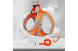 China Lightweight Design Mesh Pet Harness Vest For Ensure The Safety supplier